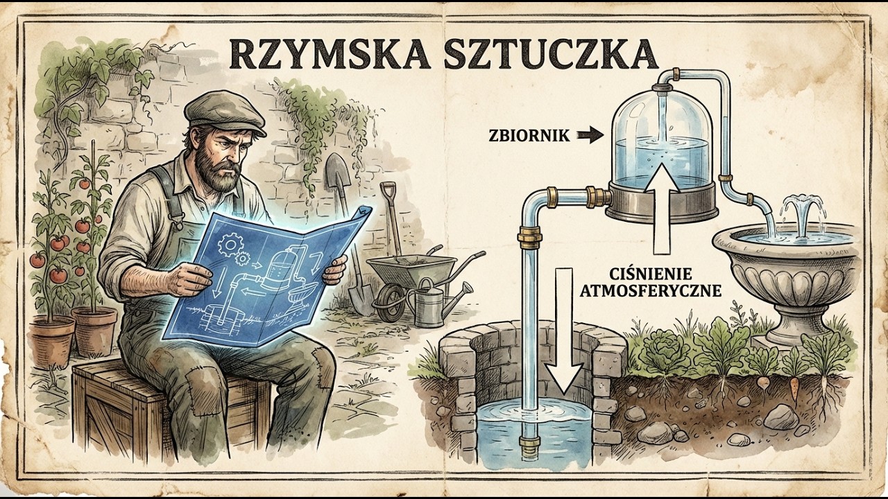 Pompa wodna „Zero-Energy” za 15 $: starożytny rzymski trik dla nowoczesnych ogrodów