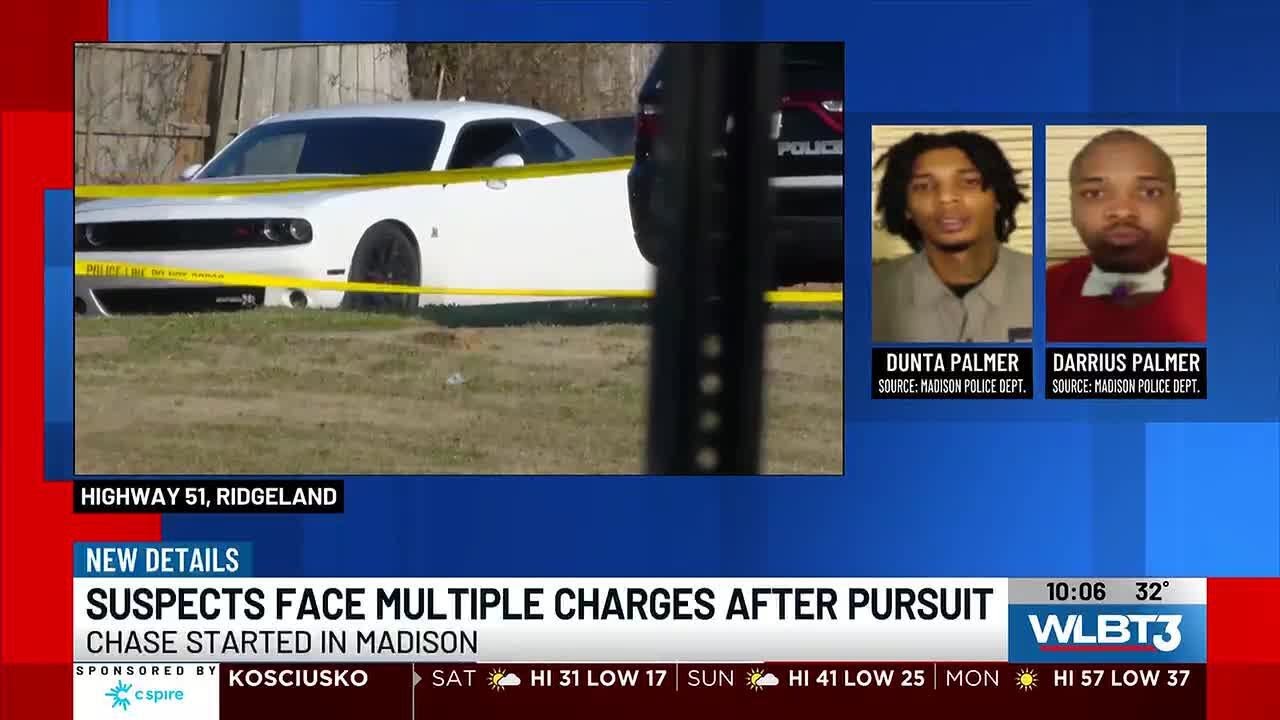 Two suspects in stolen vehicle arrested after pursuit with MPD officers