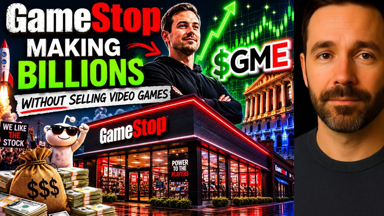 АКЦИИ GME: Как GameStop зарабатывает МИЛЛИАРДЫ, не продавая видеоигры. АНАЛИЗ АКЦИЙ GAMESTOP СЕГОДНЯ