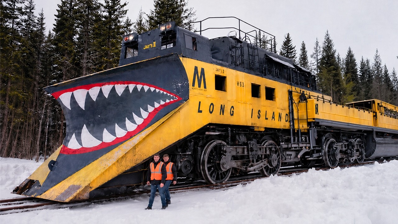 The BIGGEST and Most POWERFUL Snow Trains in Action &mdash; This Is INSANE!