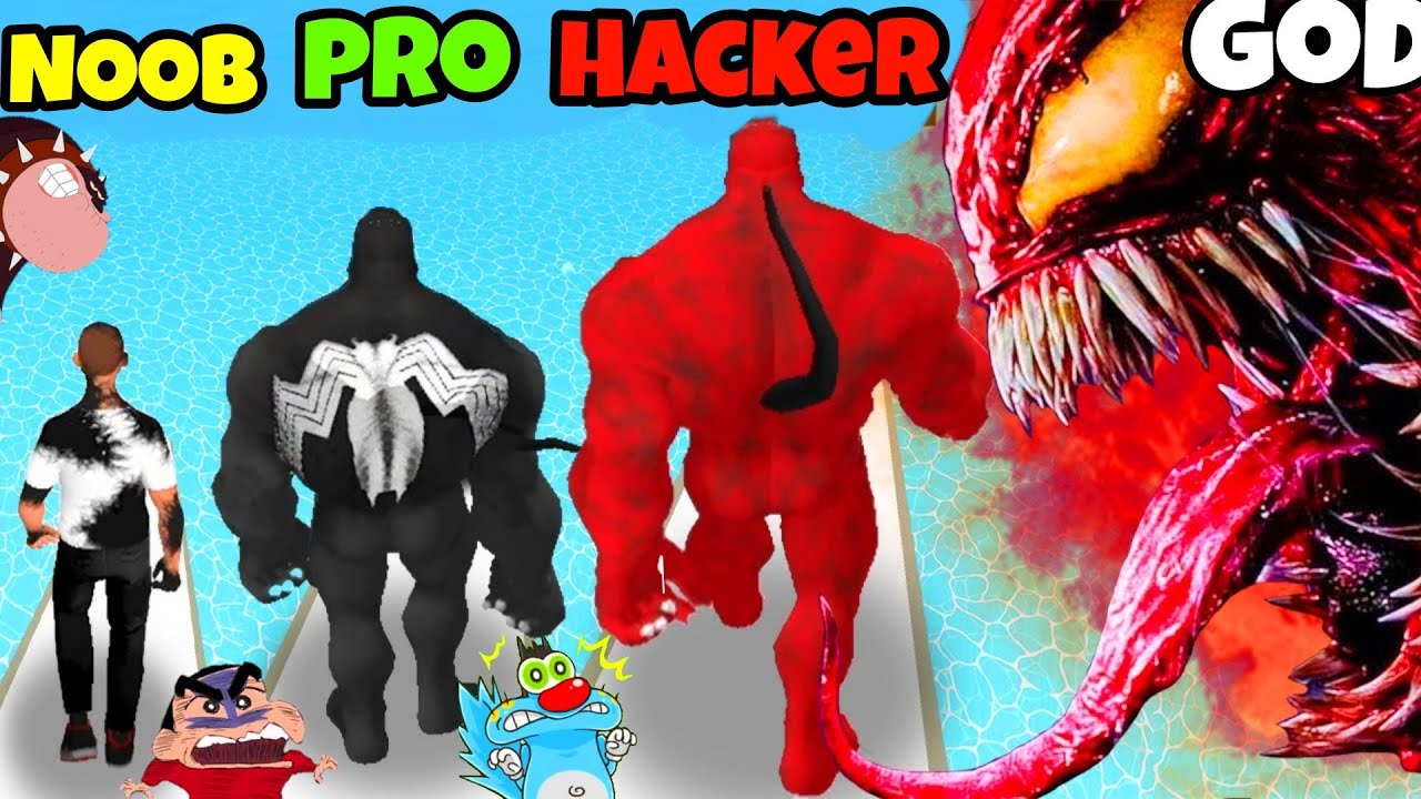 NOOB vs PRO vs HACKER vs GOD in Hero Challenge Game (New update) | Oggy and jack || Daddy Gaming