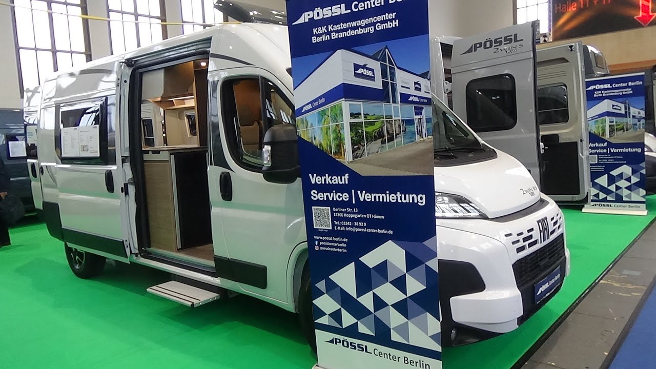 2026 P&ouml;ssl 2Win RS Plus - Exterior and Interior - Auto Caravan Berlin 2025