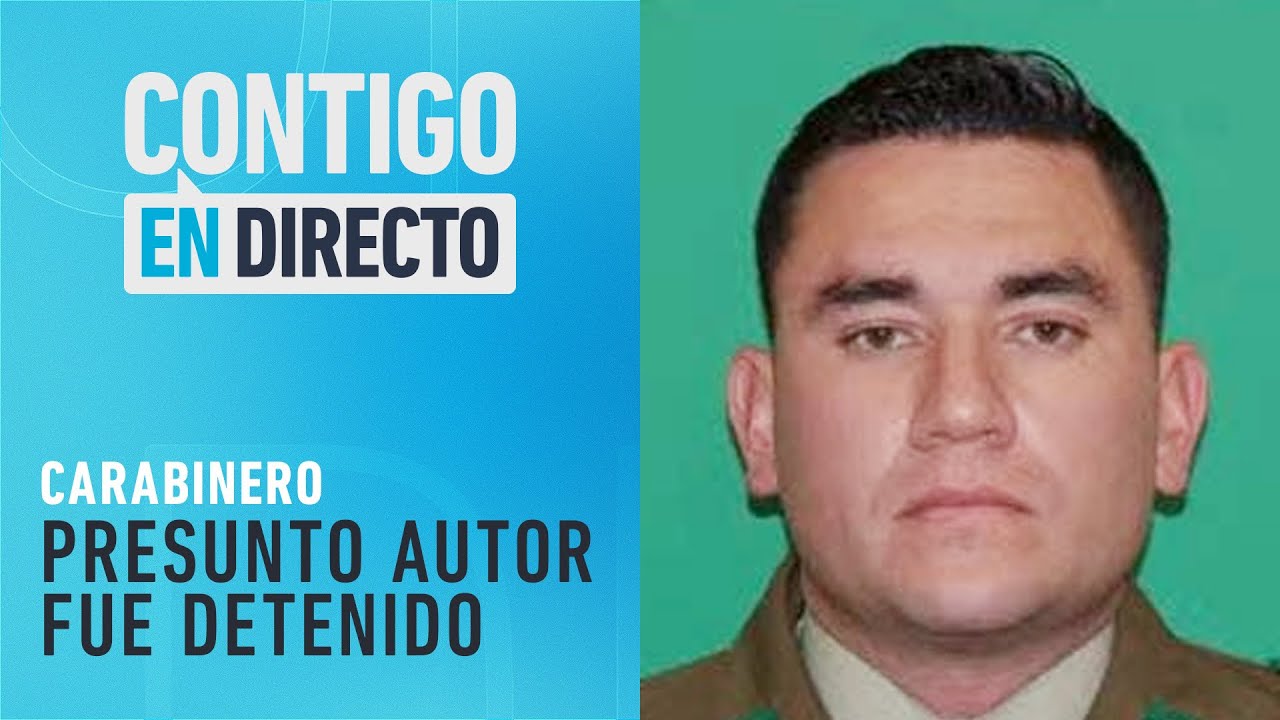 MUERTE CARABINERO: Detenido presunto autor de crimen de David Florido - Contigo en Directo