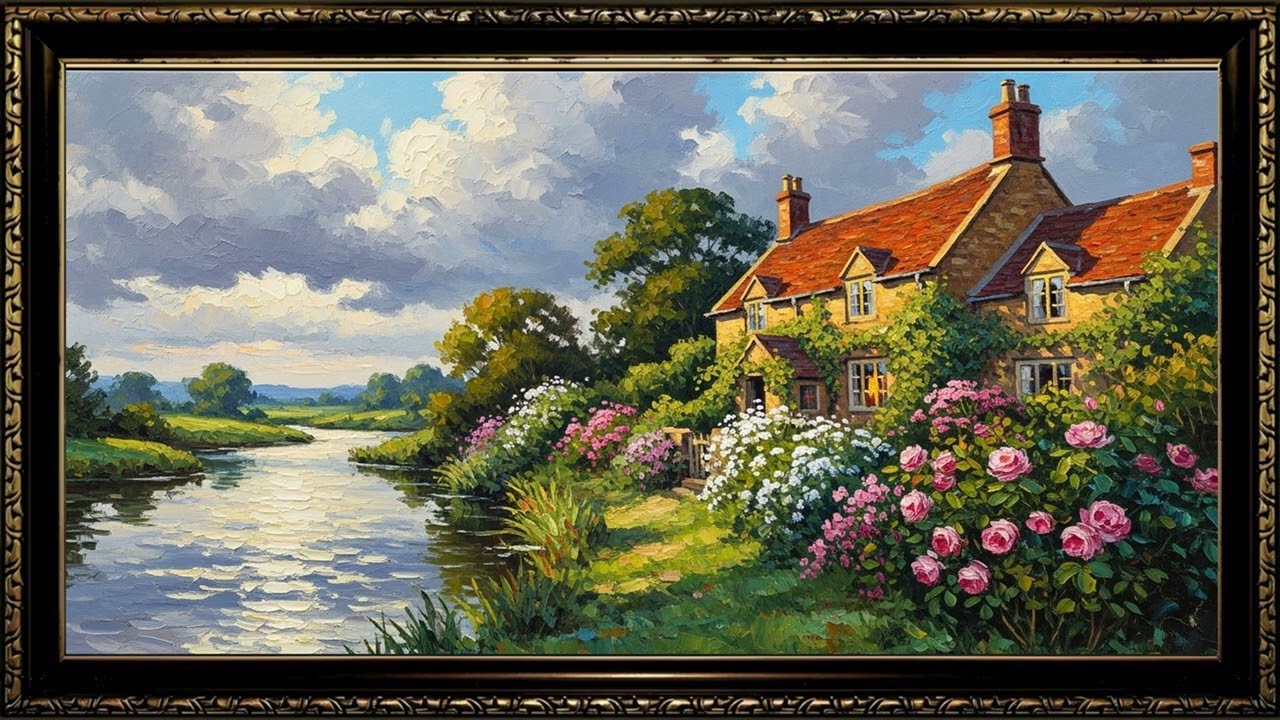 Turn Your TV Into Timeless Art 🎨  2 Hours Vintage Oil Paintings in 4K Silent Screensaver