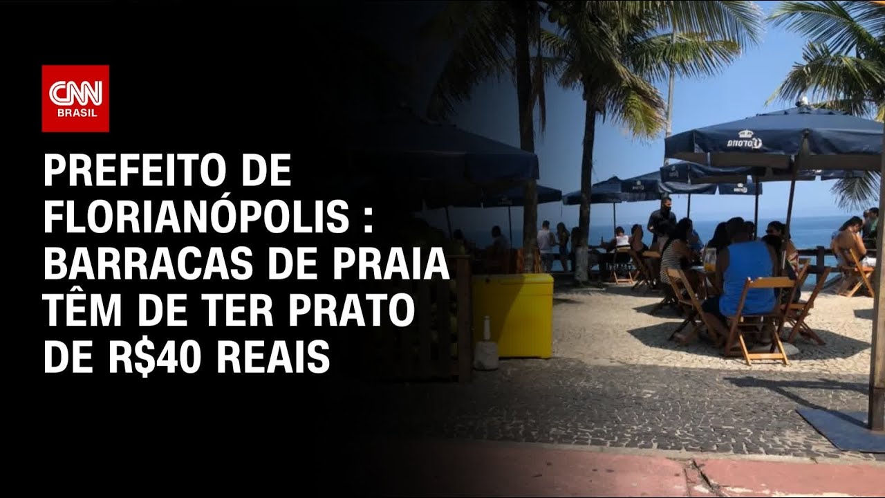Prefeito de Florianópolis explica obrigatoriedade de valor acessível em barraca de praia |BASTIDORES
