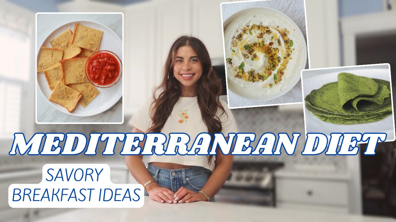 Mediterranean Diet Savory Breakfast Ideas | High-Protein, Healthy, Gluten-Free and Easy Recipes