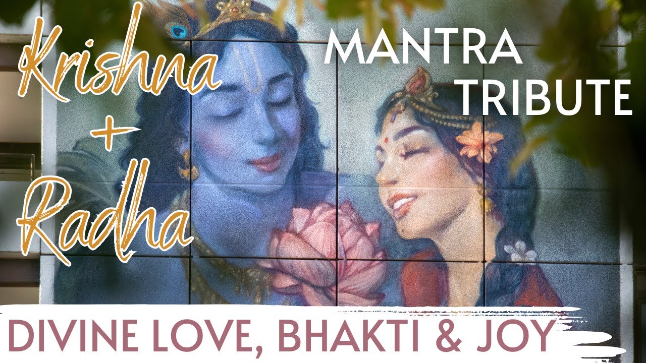 Radha & Krishna Mantra Tribute | Divine Love, Bhakti & Joy | Meditation & Devotional Music