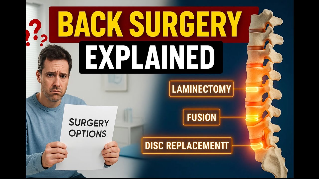 What Are The Different Types of Spine Surgeries? | Dr. Deeptee Jain