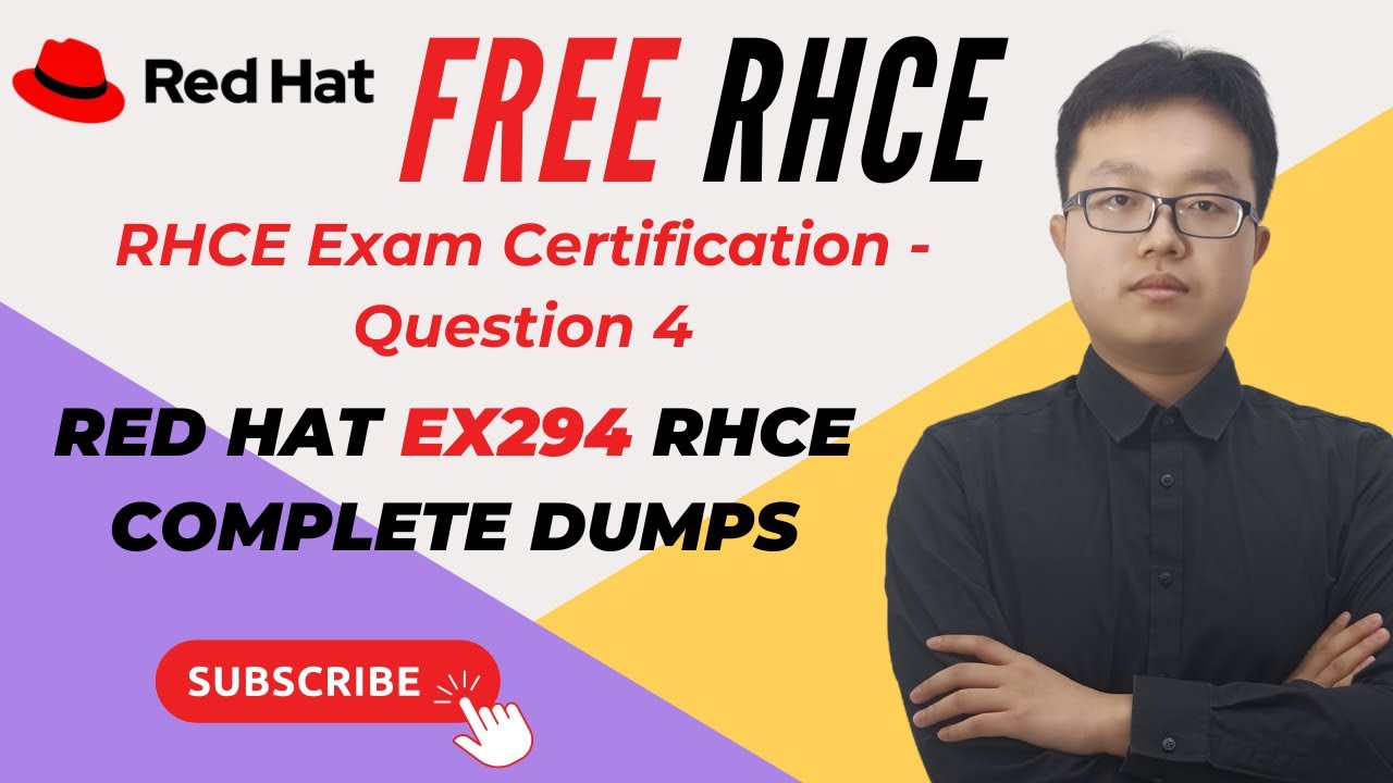Episode 5 |Free Course of RHCE | RHCE Exam Certification - Question 4 | RHCSA EX294 Complete