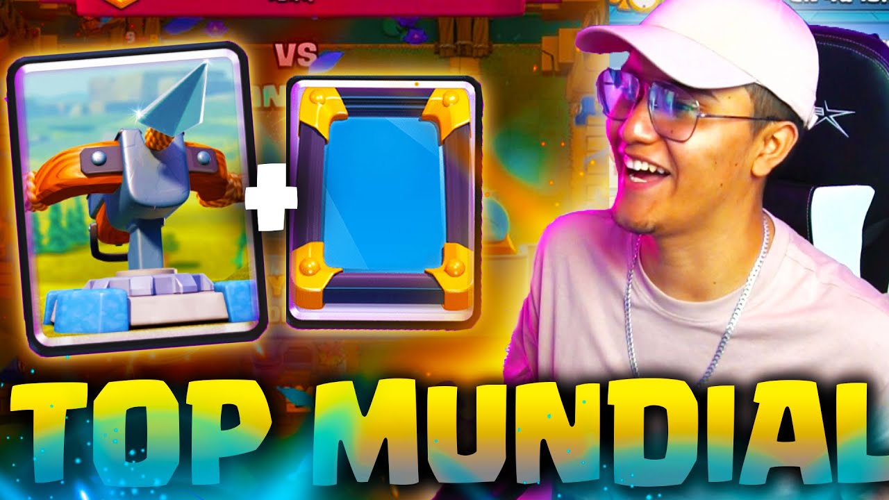 ¡¡HUMILLANDO CON BALLETA + ESPEJO EN EL TOP MUNDIAL!! Clash Royale YoSoyRick