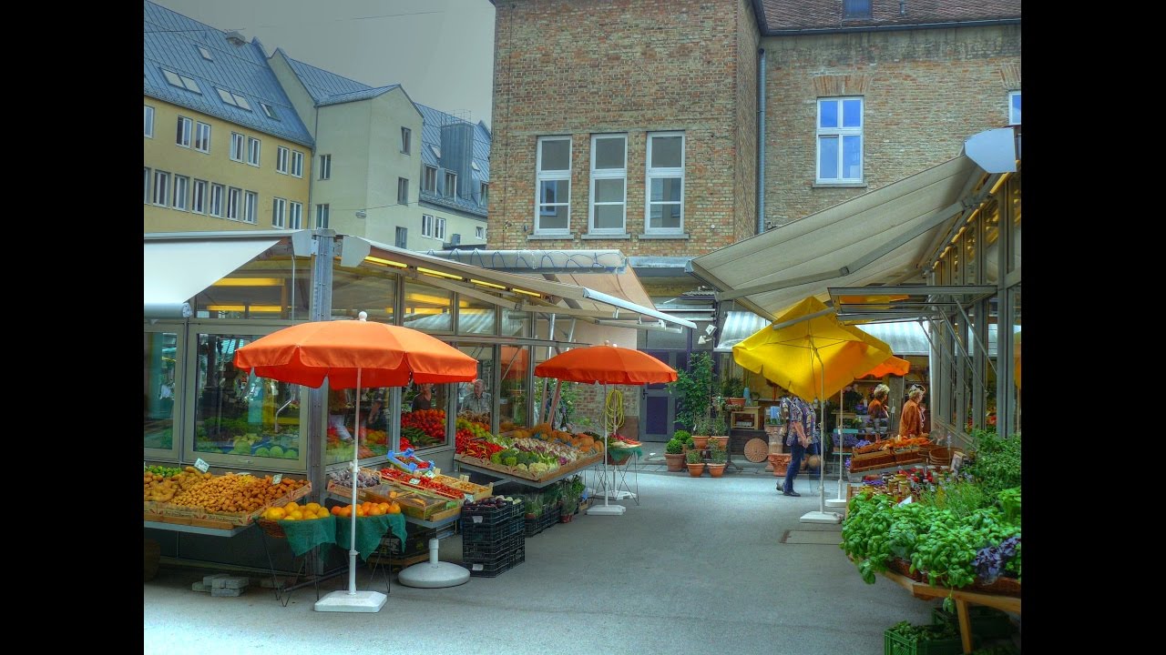 Augsburg, Stadtmarkt, HDR, 2007