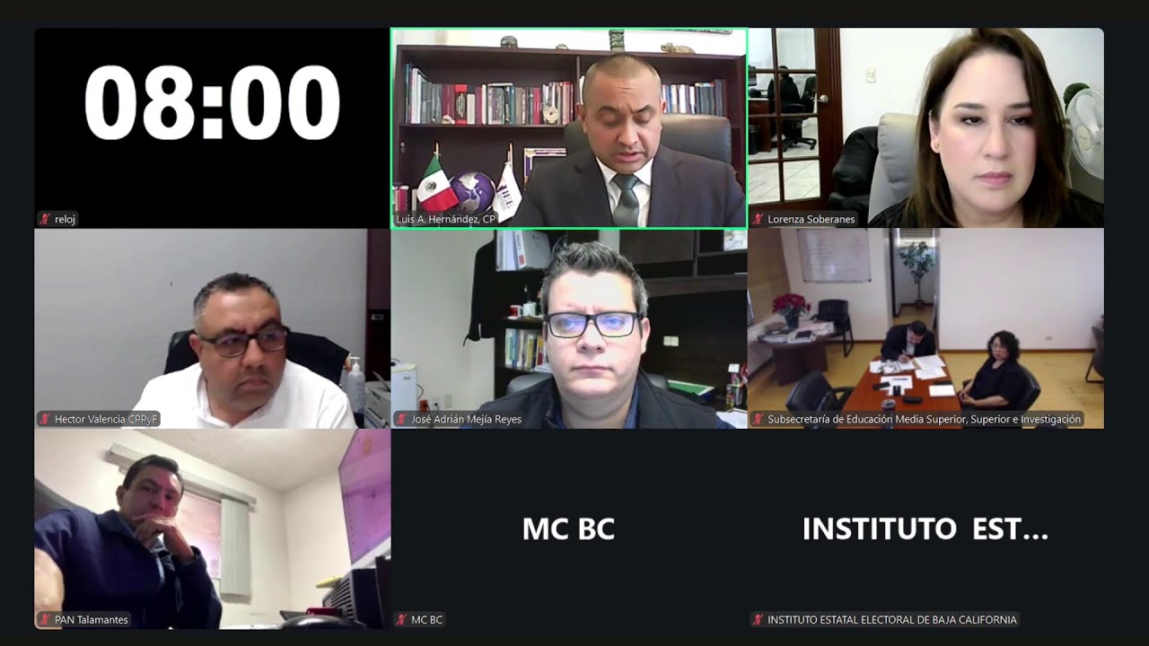 Primera Sesión Ordinaria de la Comisión Técnica entre el IEEBC y el COCITBC