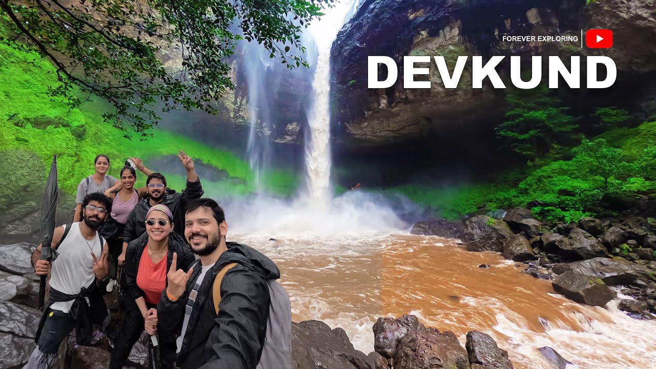 DEVKUND WATERFALL - Most detailed River-crossing Trek Video | Dangerous Trek | Forever Exploring