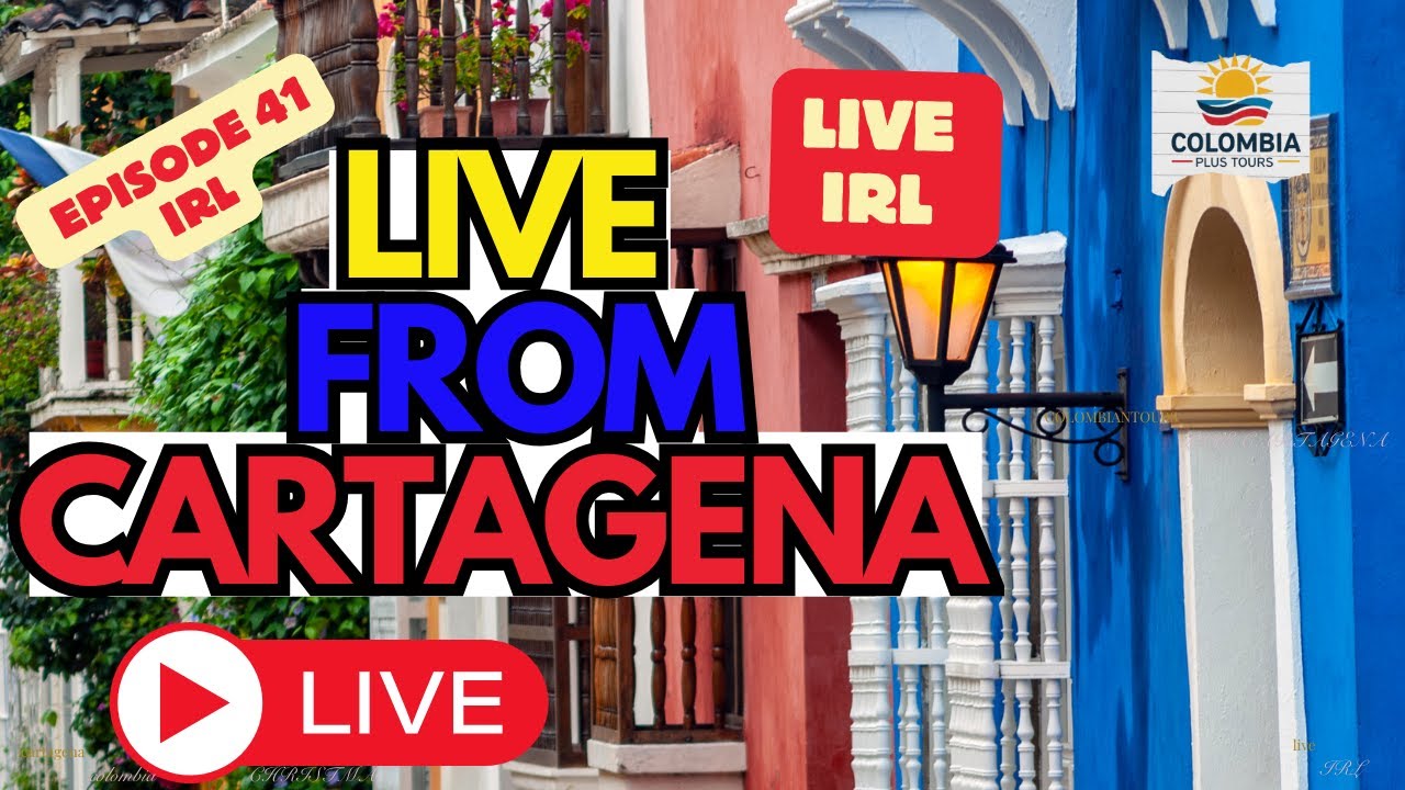 Cartagena Colombia 🇨🇴 | Episode 41 LIVE IRL | COLOMBIA Plus TOURS ExpoFerias 2026 FAIR #live #irl