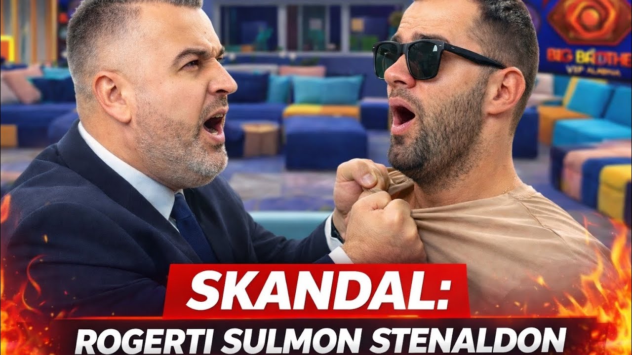 SHOKUESE: Zarf i Zi! Rogerti godet Stenaldon i permendi djalin Detaje Big Brother VIP Albania 5