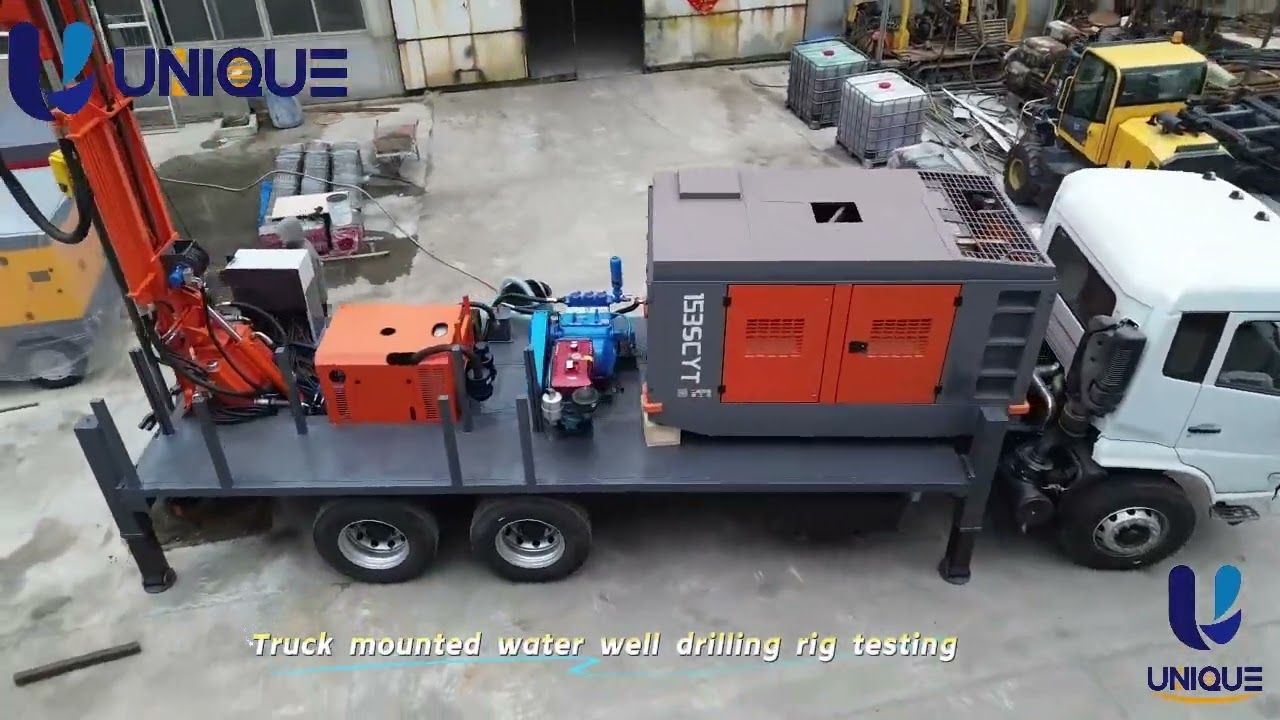 UNIQUEMAC Drilling Equipment| Full Line Drilling Rigs For Global Projects #waterwelldrillingrig