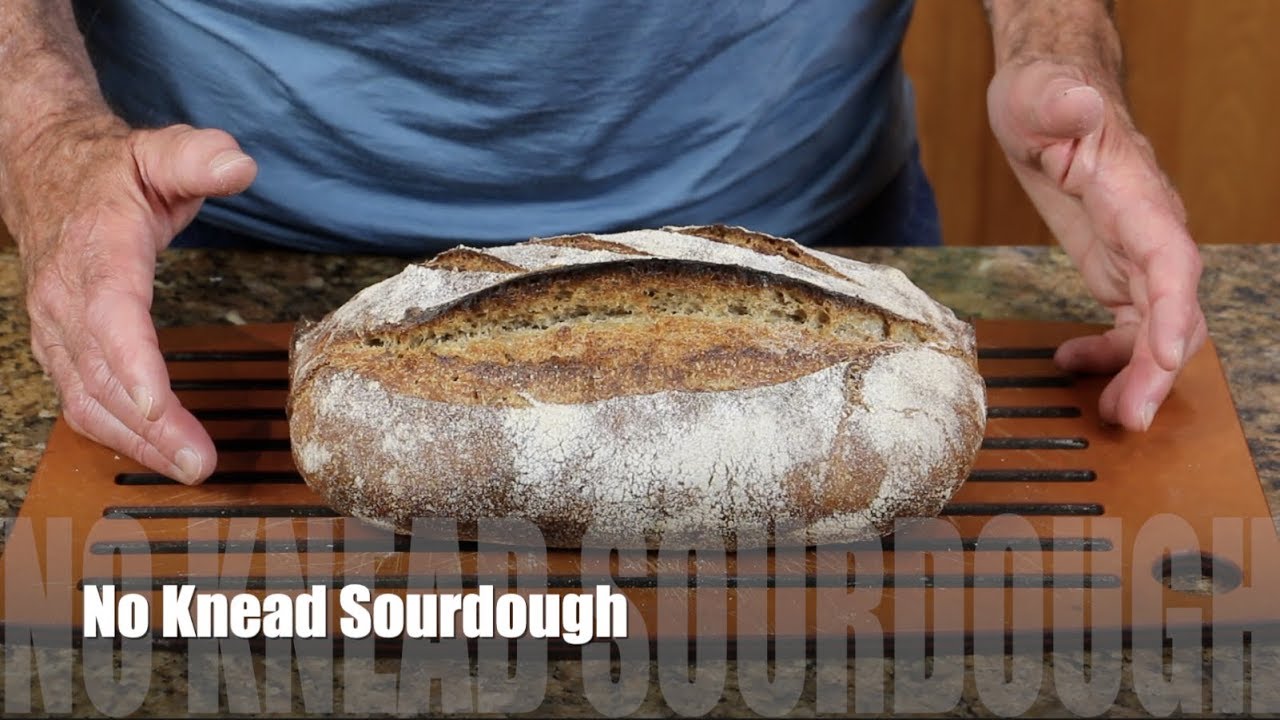 How to Make No Knead Sourdough Bread