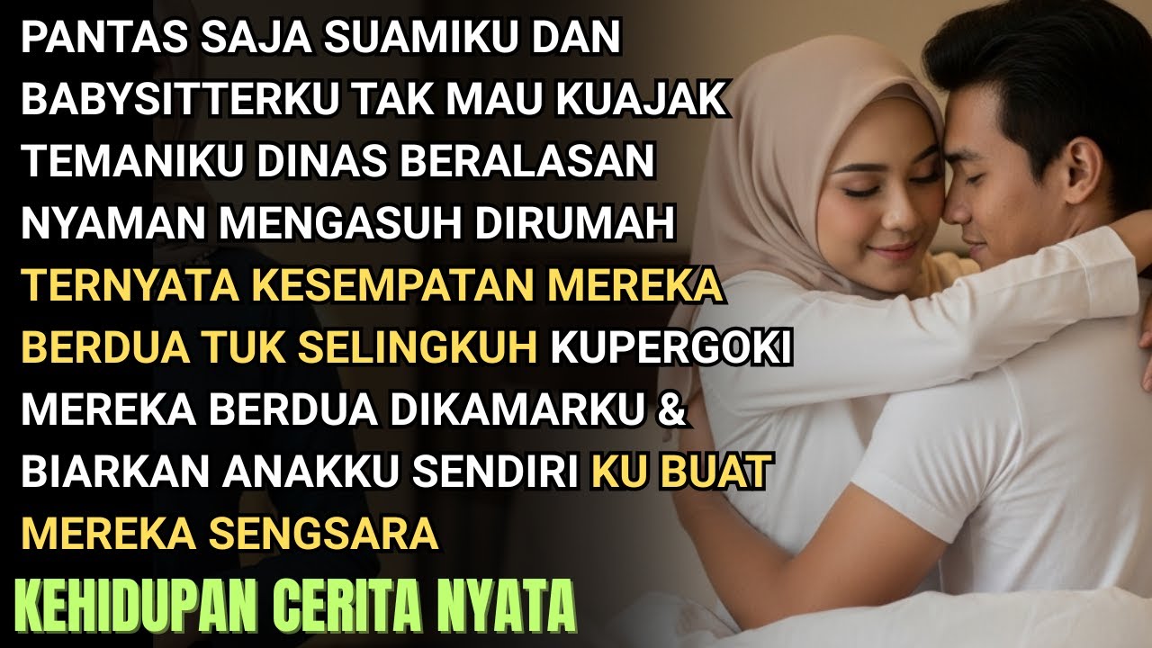 PANTAS SUAMI&BAYSITTER TAK MAU KUAJAK BAWA RAWAT ANAKU SAAT KU DINAS - KUPERGOKI BERMESRAAN DIKAMAR