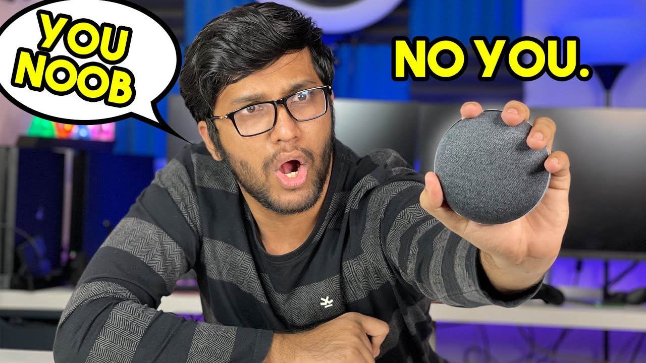 TROLLING GOOGLE NEST MINI and Unboxing in Hindi