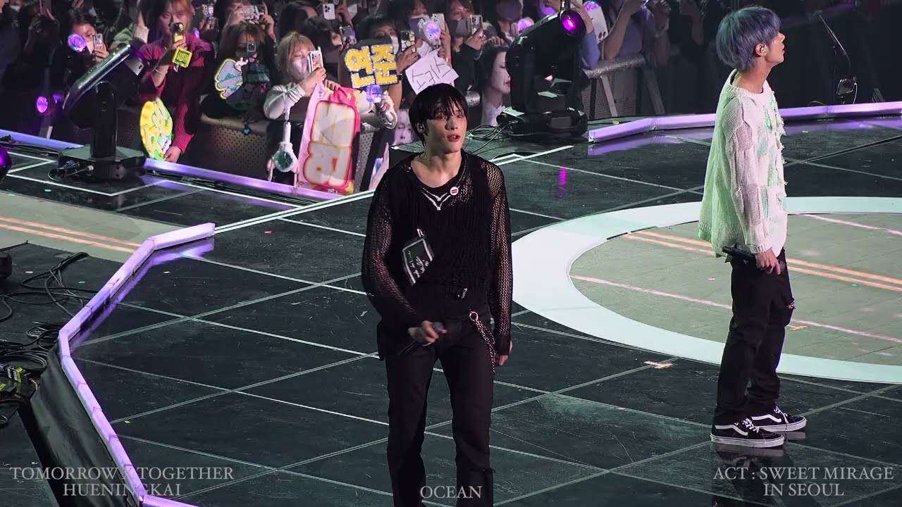 230326 ACT : SWEET MIRAGE IN SEOUL 디어 스푸트니크 DEAR SPUTNIK - TXT HUENINGKAI FANCAM 투모로우바이투게더 휴닝카이 직캠