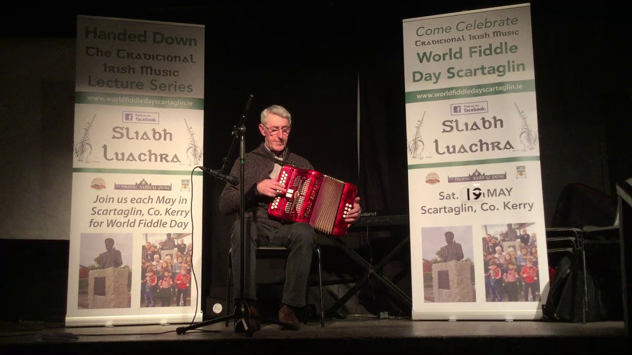 John Brosnan Accordion playing at Handed Down Scartaglin