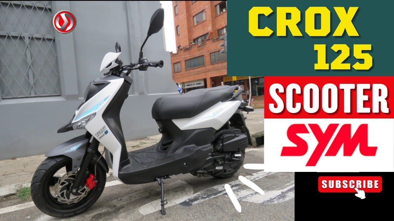 🔴SCOOTER SYM CROX 125 2024/Descripción general/Precio/Ficha técnica #sym #scooter #crox