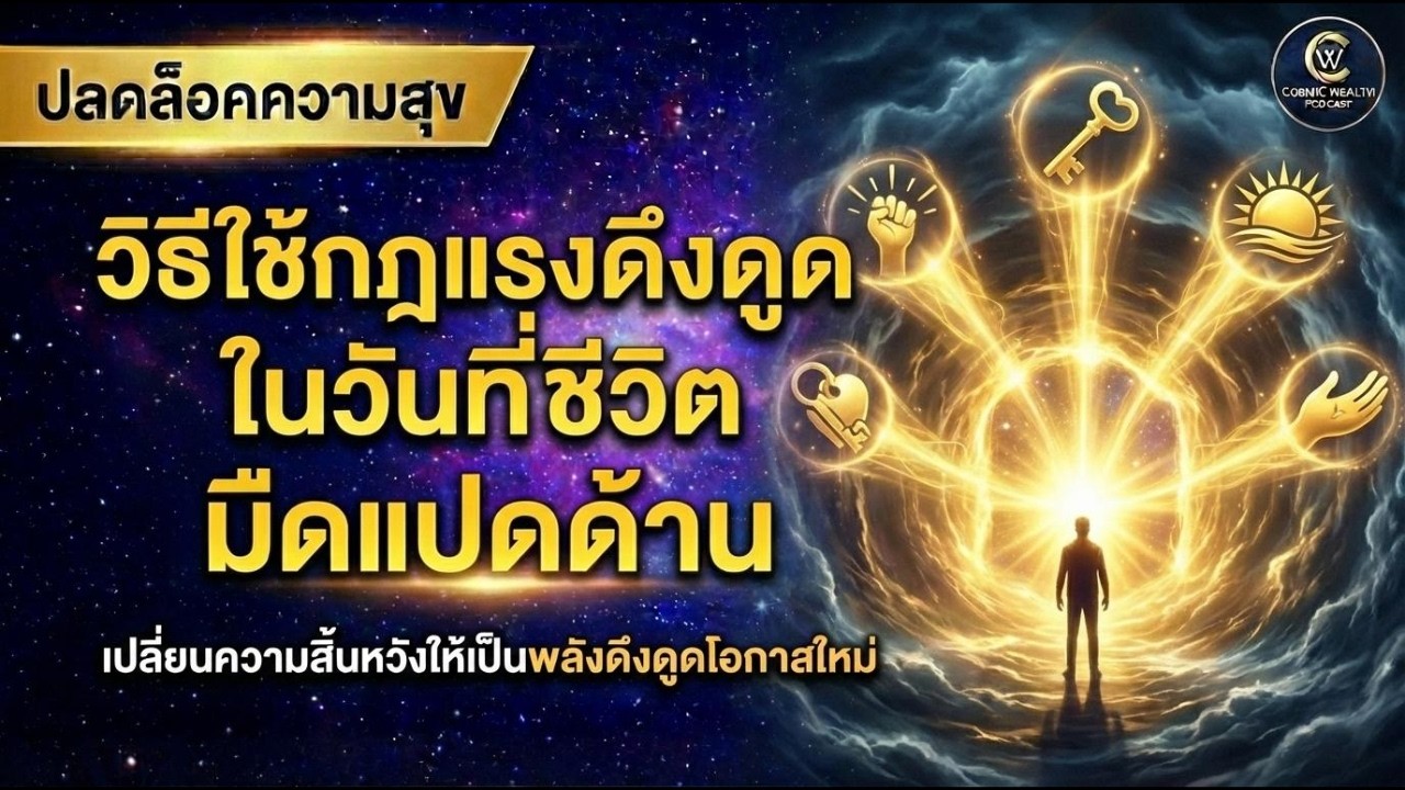 วิธีใช้กฏแรงดึงดูดในวันที่ชีวิตมืดแปดด้าน