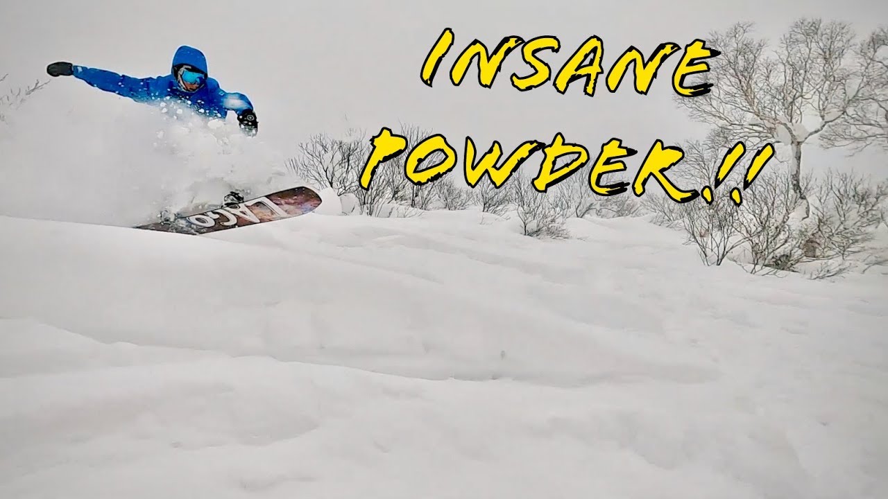 Snowboarding The DEEPEST POWDER on EARTH!! (Hanazono, Niseko, Japan)