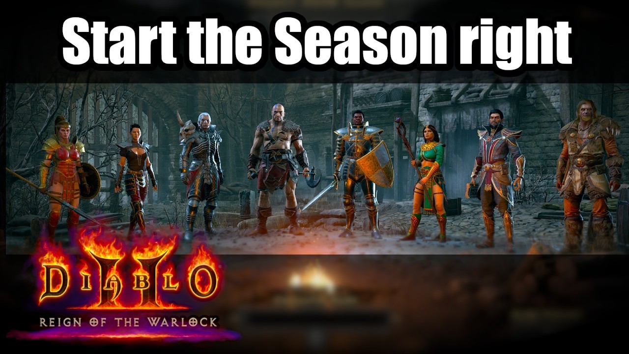 Эти билды ДОМИНИРУЮТ на ранних этапах рейтинговой игры в Diablo 2 Resurrected.