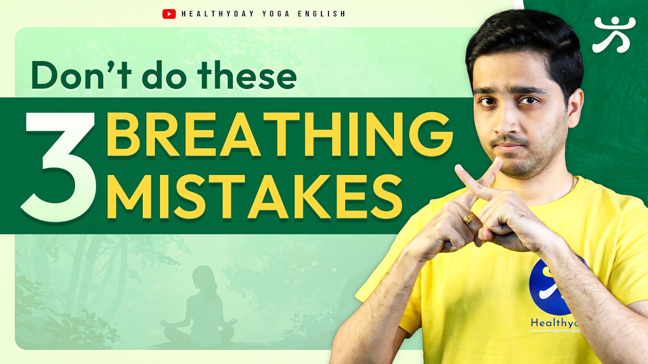 98% People Do This Mistake! | 3 Breathing Habits That Ruin Your Health & Sleep (English)