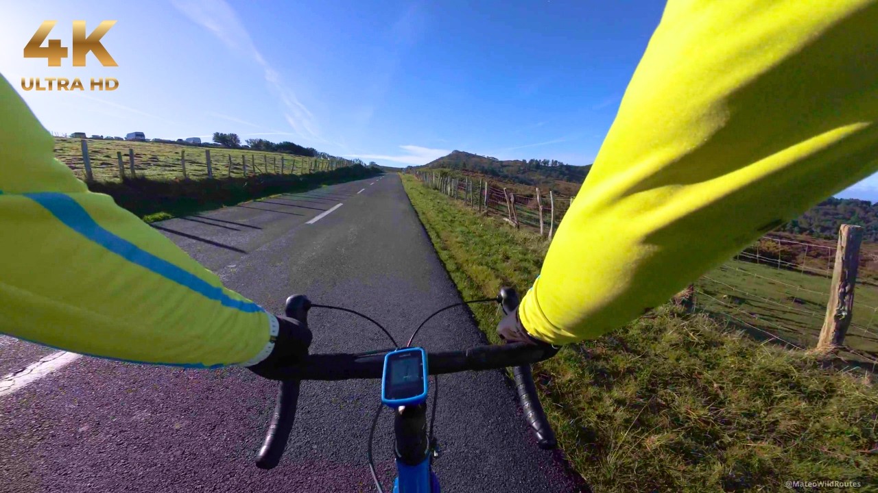 50 Minutes of Road Cycling POV Across Mount Jaizkibel (Basque Country)