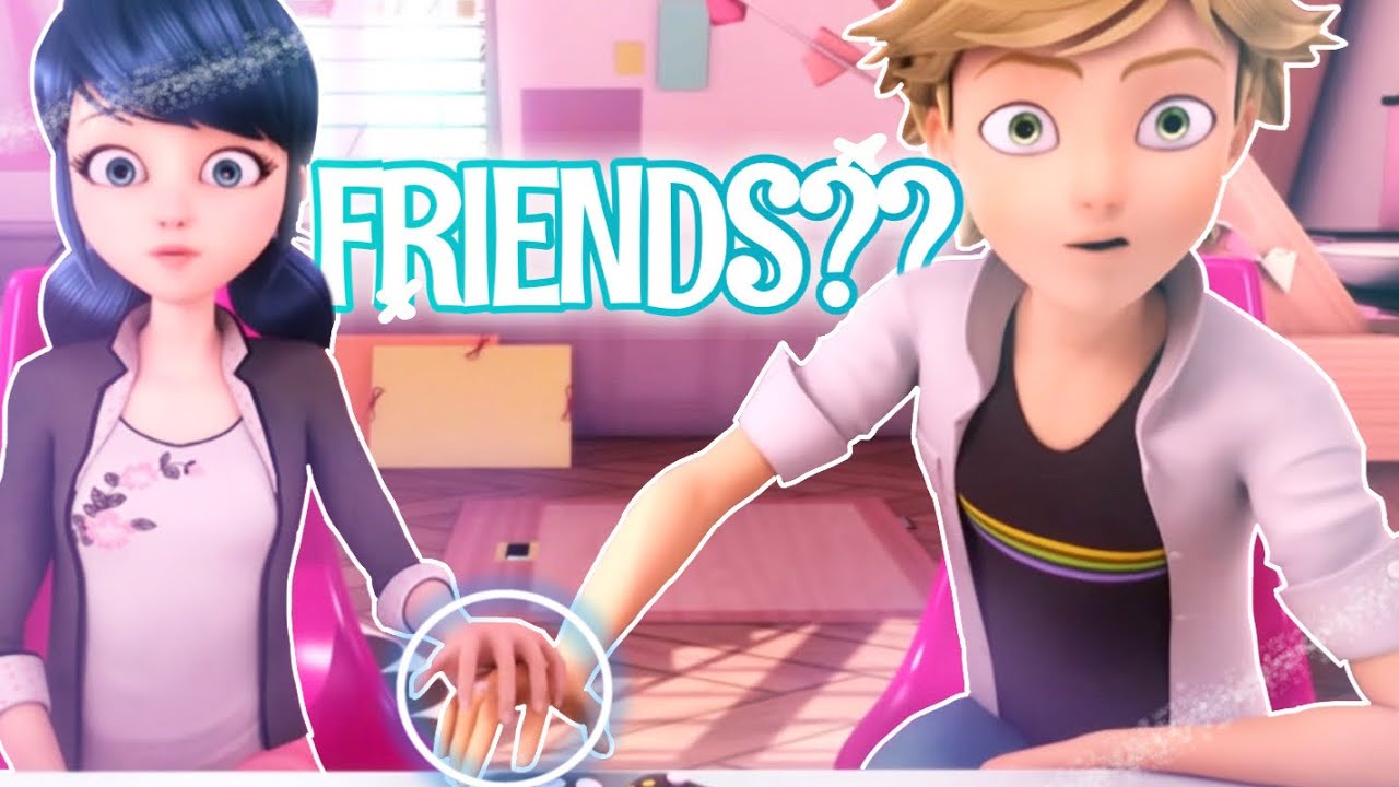 WHY are you flustered touching your “FRIEND’S” hand, Agreste? | Signs of Adrien's Crush on Marinette