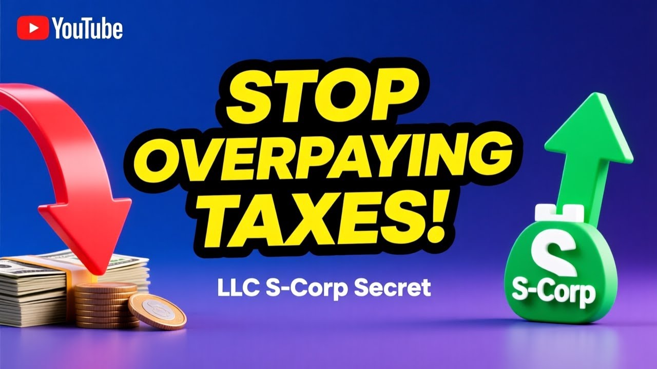 LLC S-Corp Tax Secret: Save THOUSANDS on Self-Employment Tax!