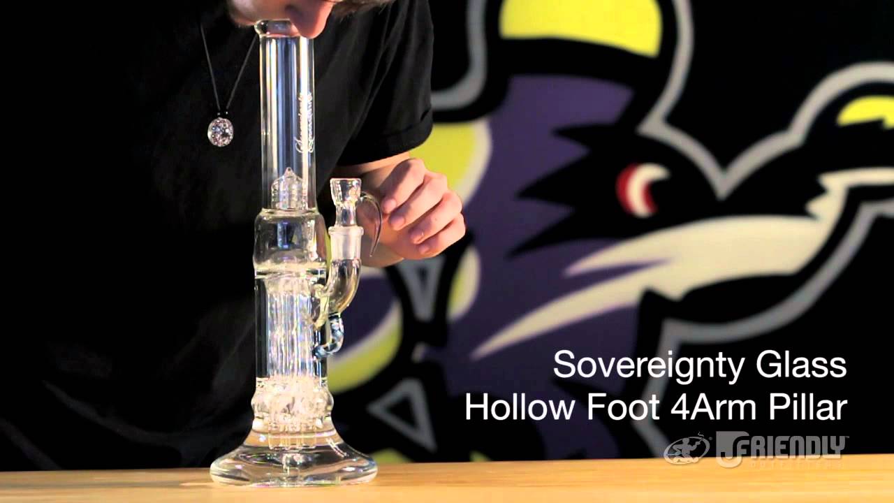 Sovereignty Glass | Hollow Foot 4Arm Pillar