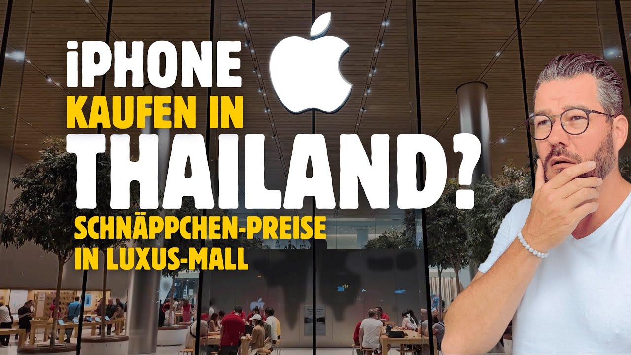 Geld sparen bei Apple Thailand?🛍️ Shopping Tour Bangkok