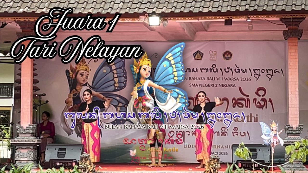 JUARA 1 Tari Nelayan | Bulan Bahasa Bali VIII 2026 | SMP Negeri 4 Mendoyo