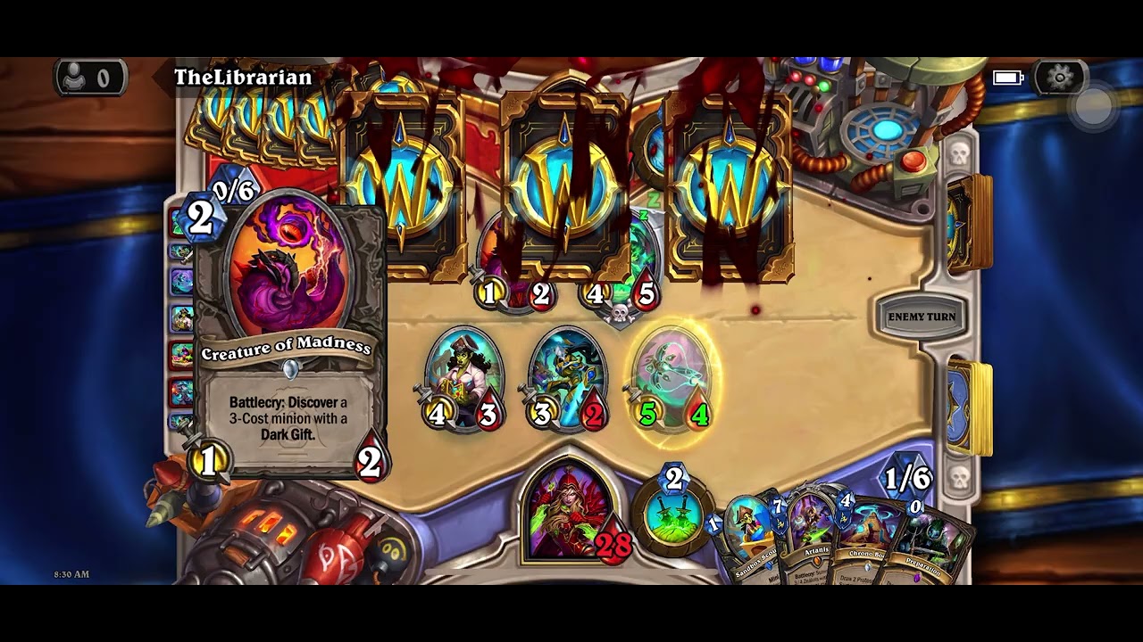 into the emerald dream Rogue Deck- hearthstone gameplay