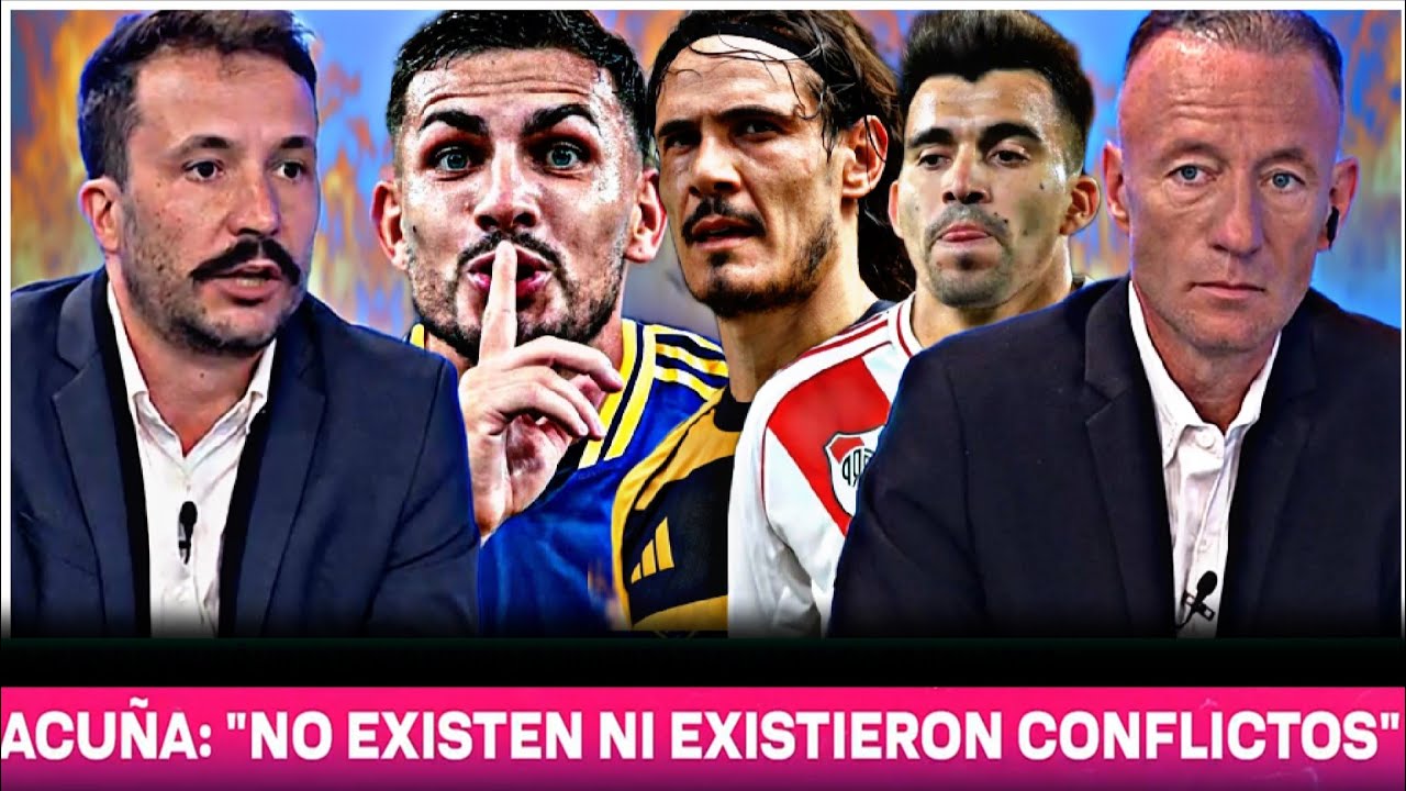 Huevo Acuña rompió el Silencio + Paredes se peleó con Cavani? Debate Futbolero 💥