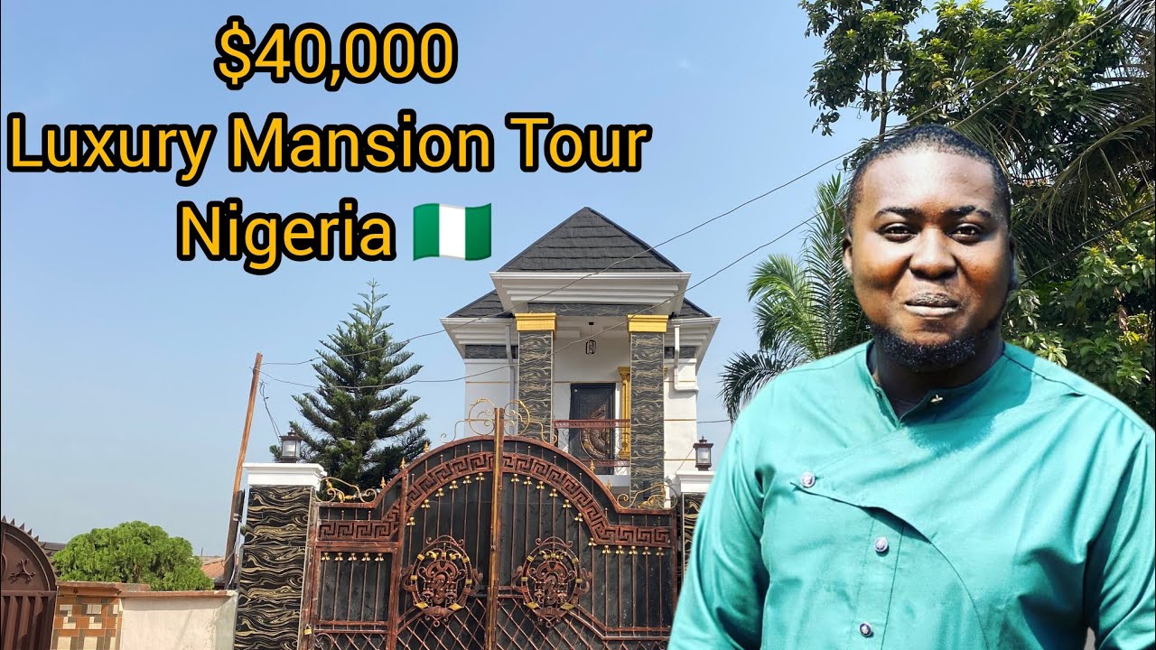 I Toured a $40,000 Luxury Mansion In Lagos Mainland Nigeria 🇳🇬 | A NEW MAINLAND 🏝️