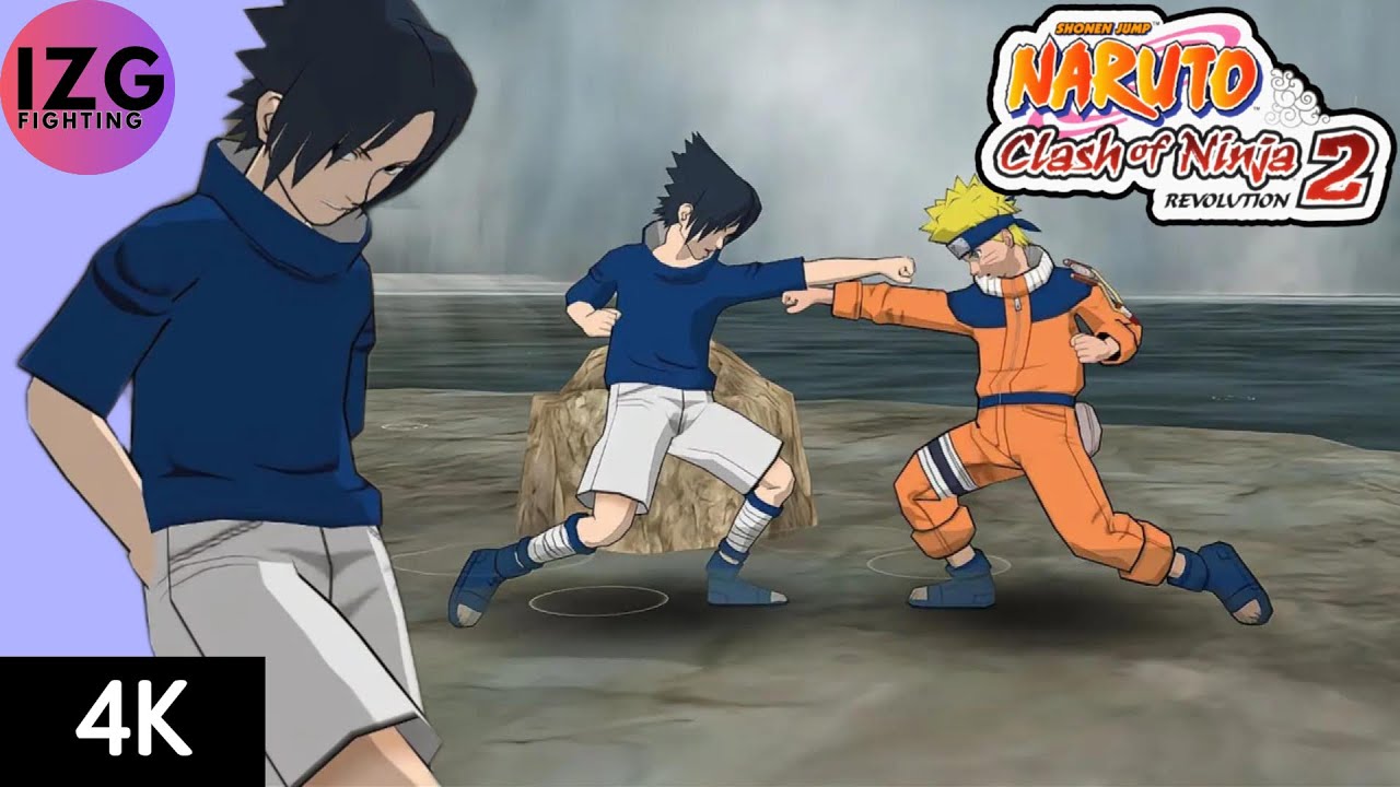 Sasuke Uchiha (Versus : Vs Hardest AI) | Naruto Clash of Ninja Revolution 2 Gameplay