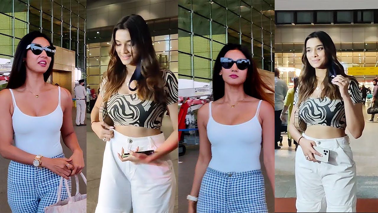 Sonal Chauhan & Saiee Manjrekar Spotted At Airport Arrival || Bollywood Chronicle