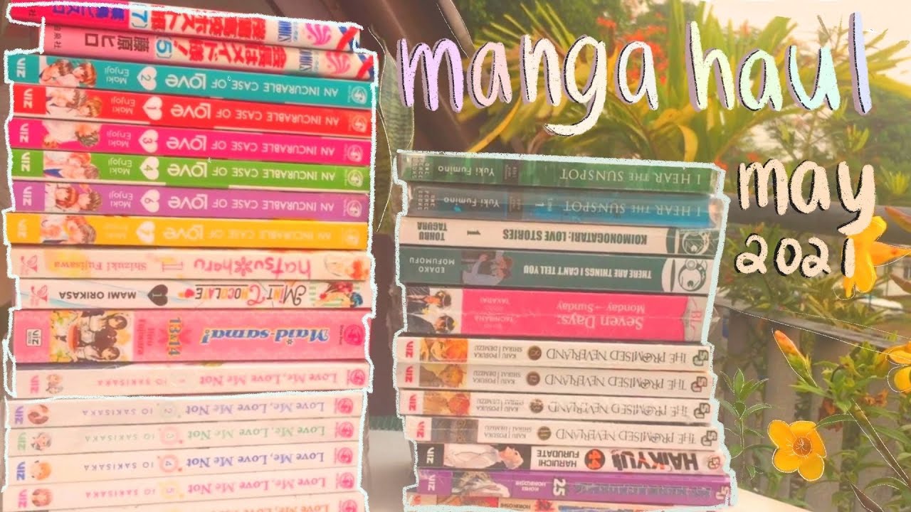 may manga haul ( •̀ ω •́ )✧ // an incurable case of love, I hear the sunspot, love me love me not ⭐📚