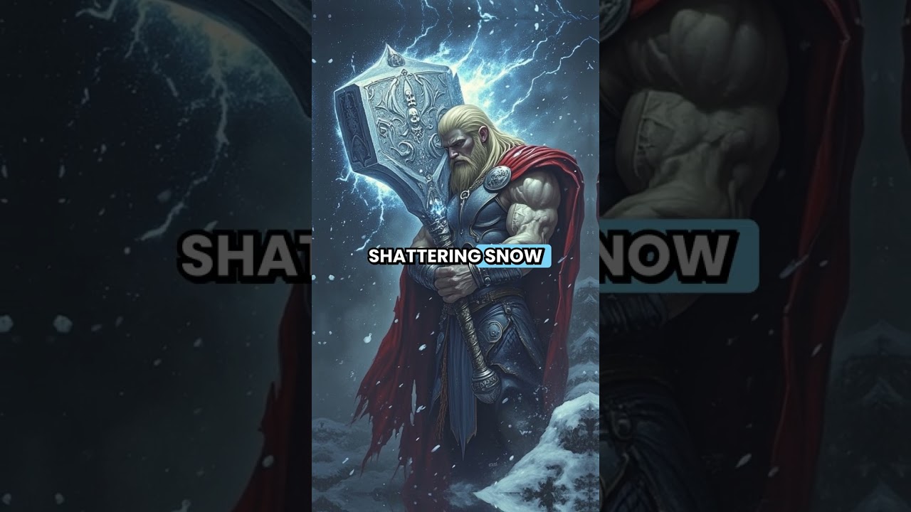 Epic Battle: Thor vs. Ice Giant King - Norse Mythology Showdown!