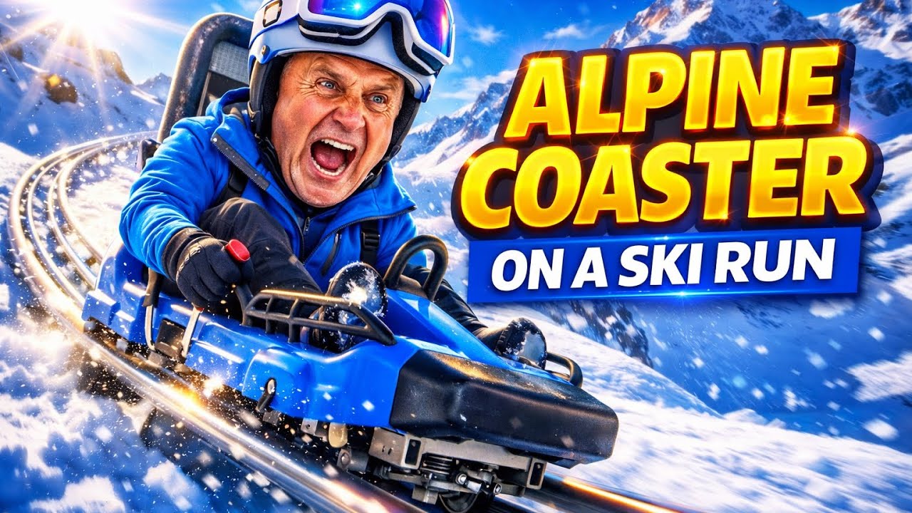 A Real Alpine Coaster.......on a Ski Run