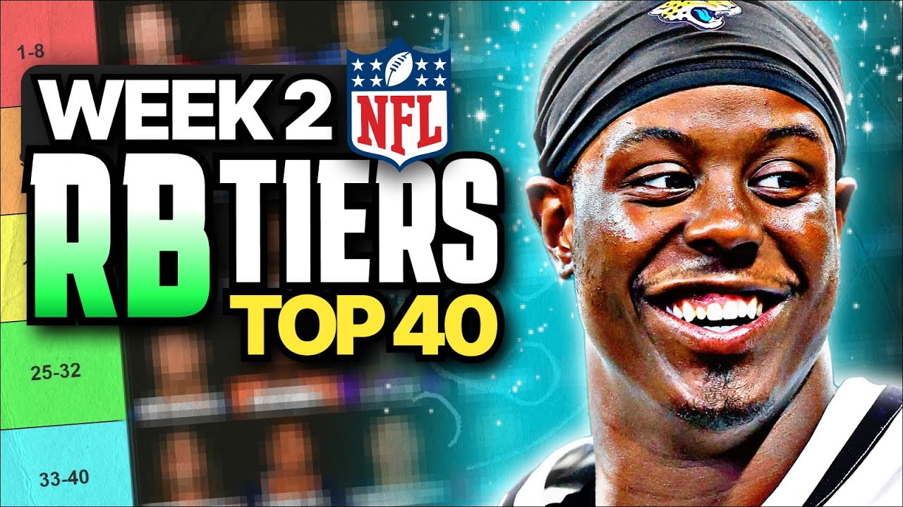 Fantasy Football Week 2 RB Rankings (Top 40)