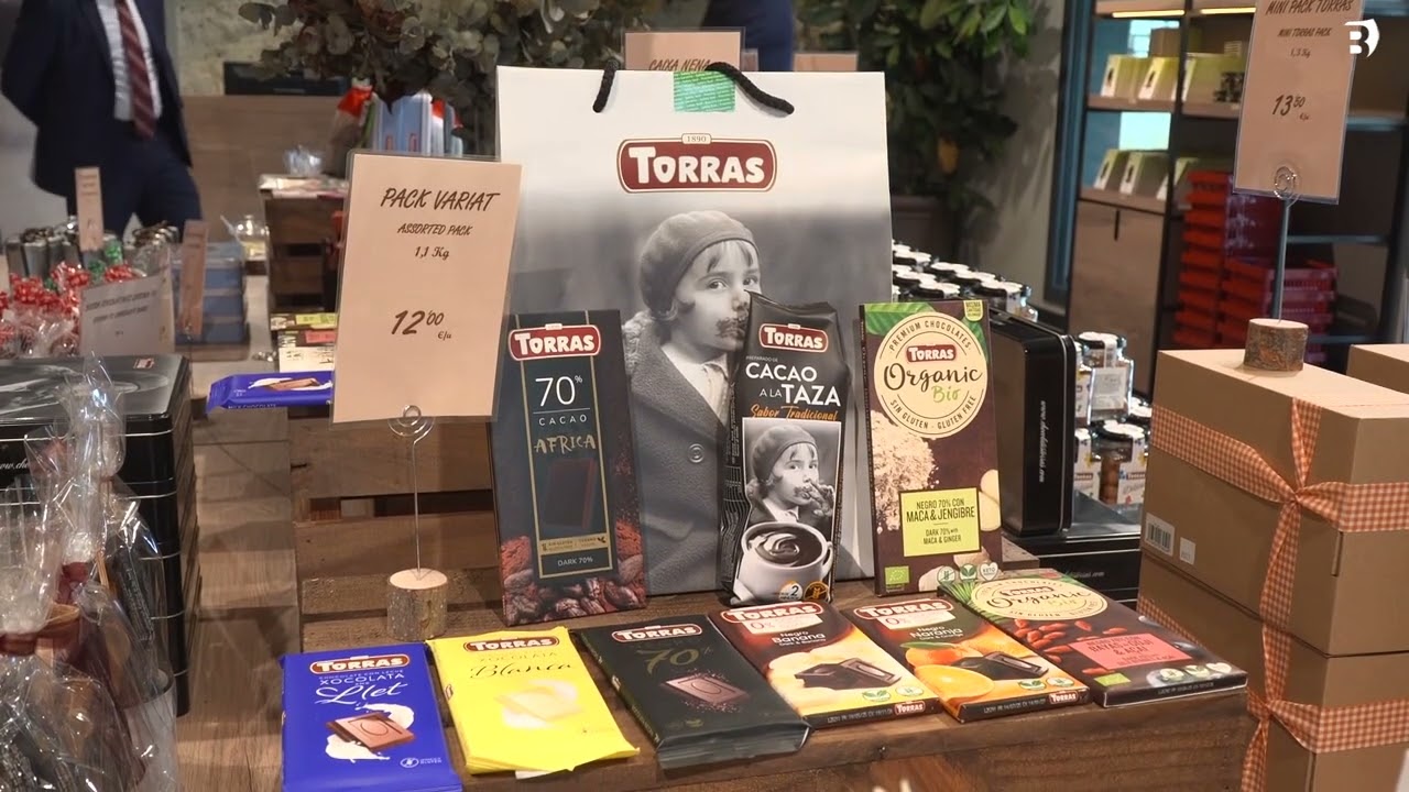 Xocolates Torras tanca el 2025 amb una facturació rècord de 25 milions d'euros