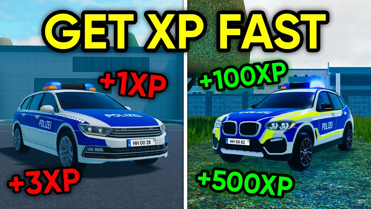 FASTEST WAY to get XP on the POLICE TEAM in Emergency Hamburg!