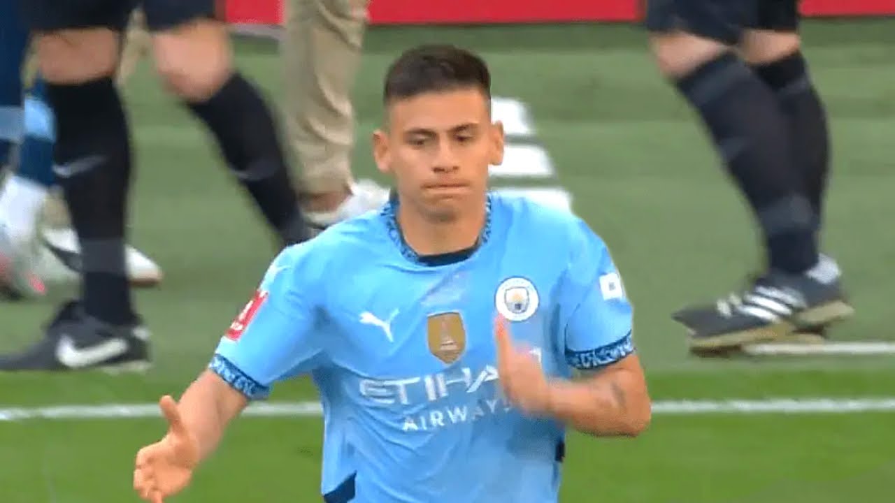 Echeverri Debut For Man City vs Crystal Palace