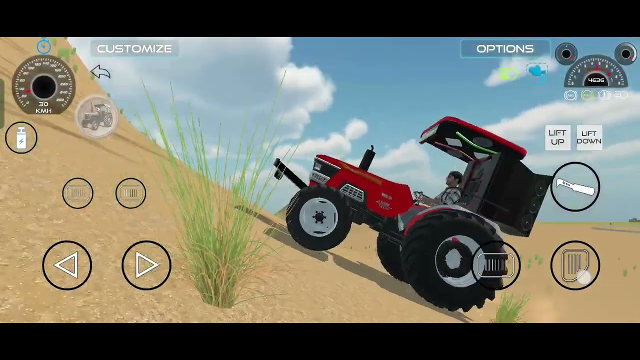 Indian vehicle tractor game 