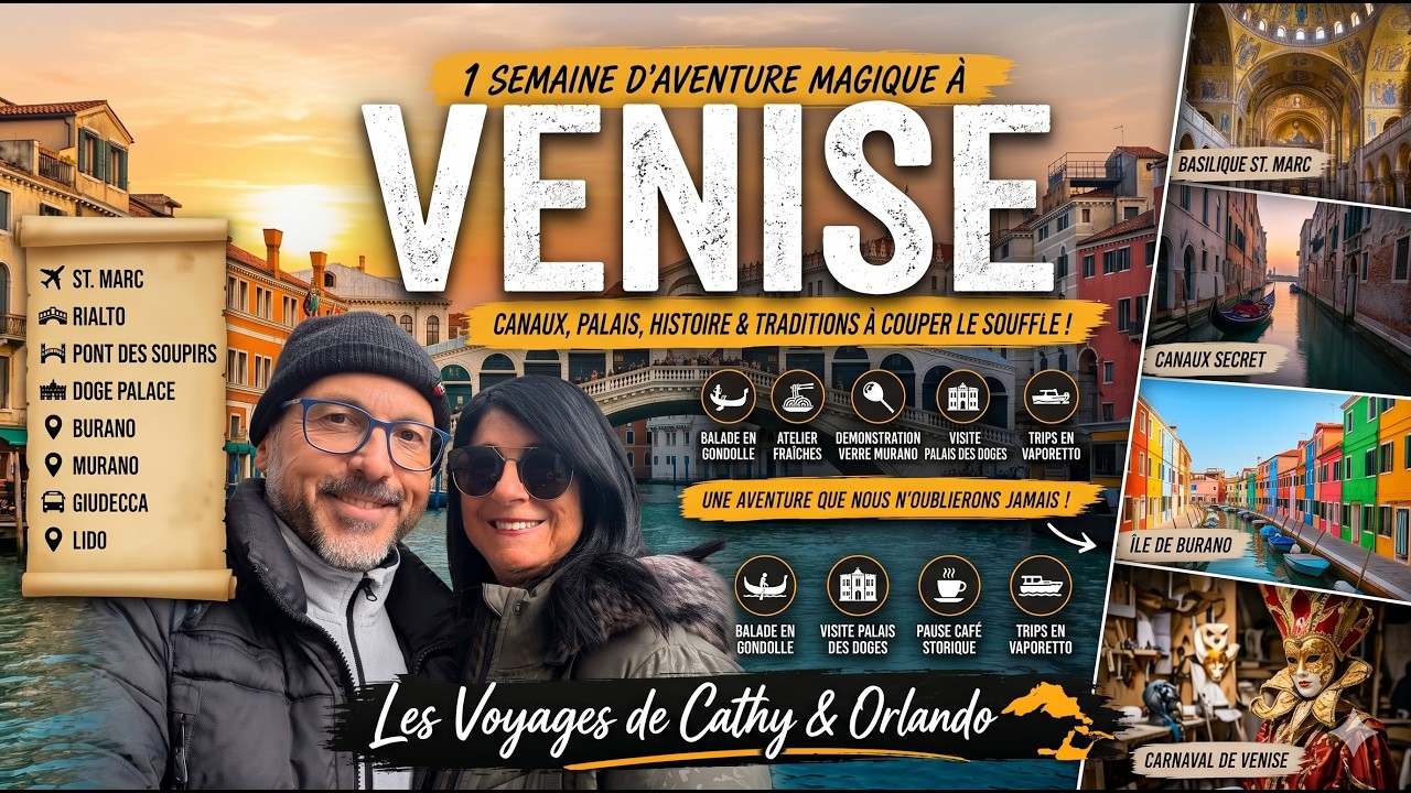 Venise en 2 jours 🇮🇹 | Itinéraire complet + astuces pour un week-end magique (fév 2026)